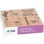 St�mpelset lama 10 delar