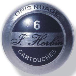 Ink refill Herbin - Gris nauge - Tusch & Blæk, Kunstnerfarver