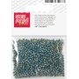 Bohemiska rocaillep�rlor 2,5 mm bl�gr�n 20 g