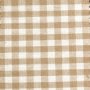 Bomullstyg Gingham Små rutor - Beige-Vit - 140 cm