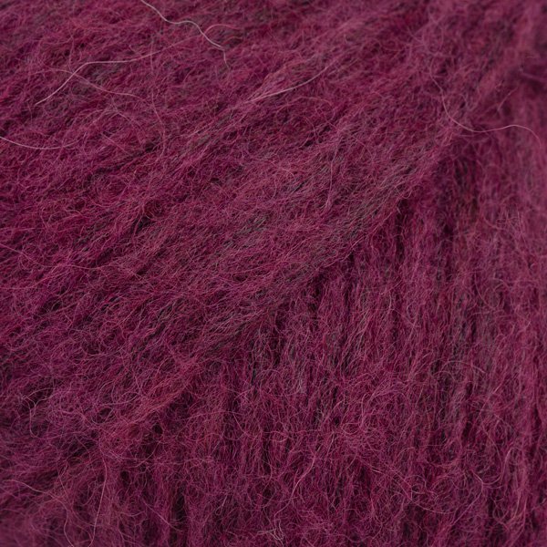 DROPS Air Uni Colour garn 50g - Bordeauxrød (59) - DROPS Air, Blandingsgarn, Garn, Strikke, hækle, knytte og væve