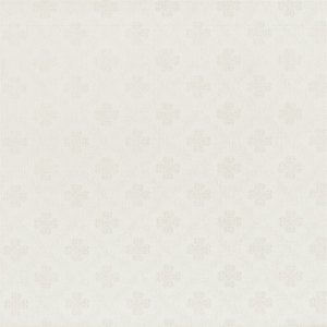 Vaxduk med Pr�glad motiv - Vit