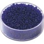 Glasp�rlor 2,5 mm m�rkbl� 17 g