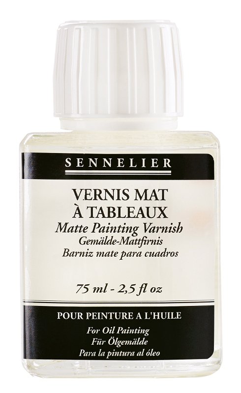 Fernis Sennelier 75 ml - Matte Painting Varnish - Akrylmedier, Malermedium, Fernis og kunstner medier til kunstmaling
