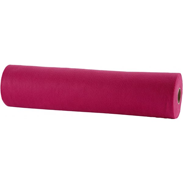 Hobbyfilt - cerise - 5 m Hobbyfilt - cerise - 5 m