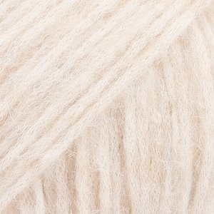 DROPS Air Uni Colour garn - 50 g - Hvete (02)
