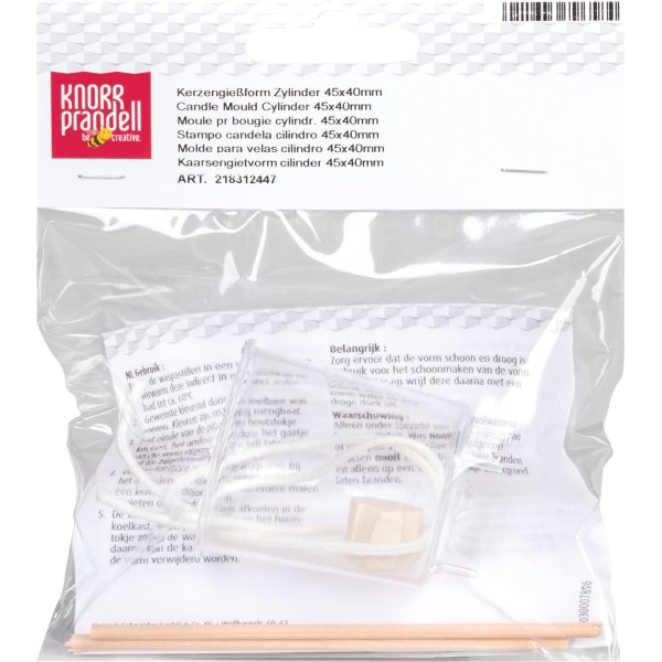 Cylinderform f�r ljus 4,5 x 4 cm