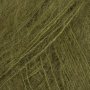 DROPS Kid-Silk Uni Colour garn 25g - Mörk oliv (66)