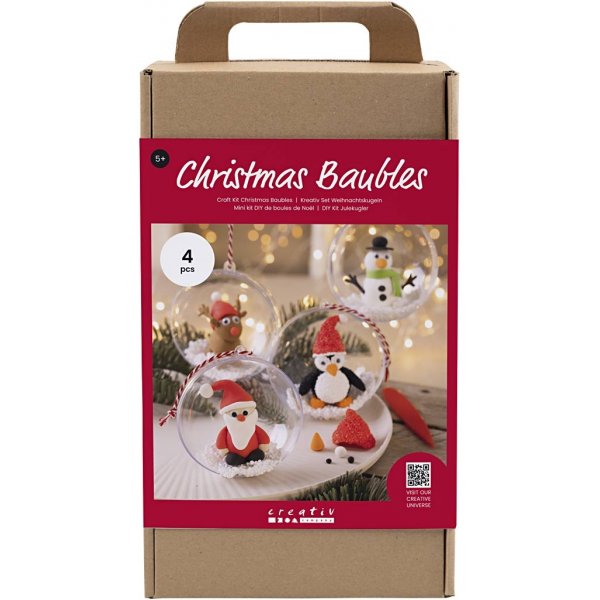 DIY Kit Julgranskulor - Modellera DIY Kit Julgranskulor - Modellera