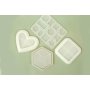 Silikonform hjärta 11,5 x 12,5 cm Silikonform hjärta 11,5 x 12,5 cm