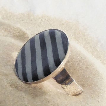 Rund ring 20 mm - silverfärgad Rund ring 20 mm - silverfärgad