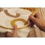 Punch needle-kit f�r linjekonst
