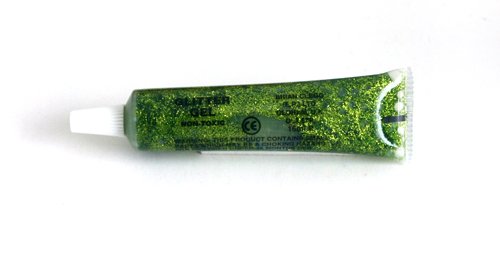 Glitterlim - Chartreuse - Glitterlim, Lim, Limprodukter & tape, Hobbymateriale, Håndværk