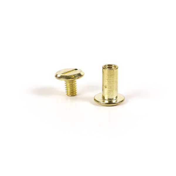 Skruvknappar 20-pack, 1 cm Skruvknappar 20-pack, 1 cm