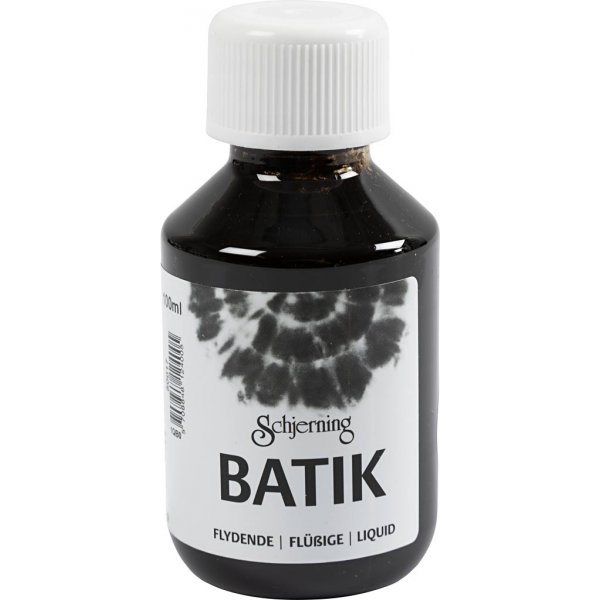 Batikfärg - svart - 100 ml Batikfärg - svart - 100 ml