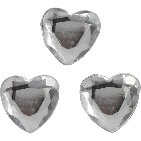 Rhinestones - silver - 10 mm - 150 st Rhinestones - silver - 10 mm - 150 st