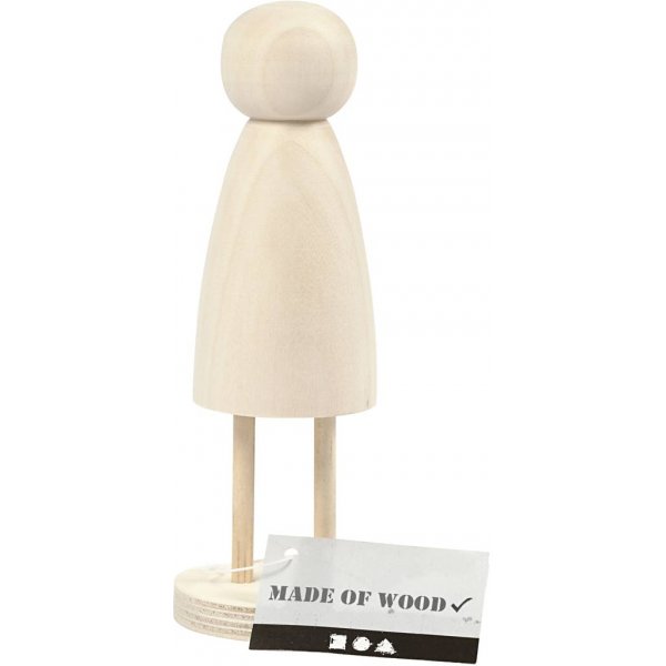 Kropp med ben - H13,8 cm Kropp med ben - H13,8 cm