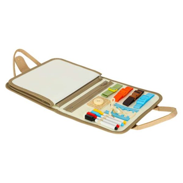 Montessori sensorisk aktivitetstaske Dinosaur 28 x 22 cm Montessori sensorisk aktivitetstaske Dinosaur 28 x 22 cm