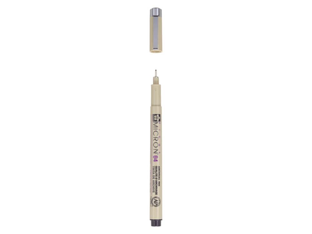Pigma Micron (04) Sort - 0,4 mm - Fineliners, Penne, Penne, kridt & tusch