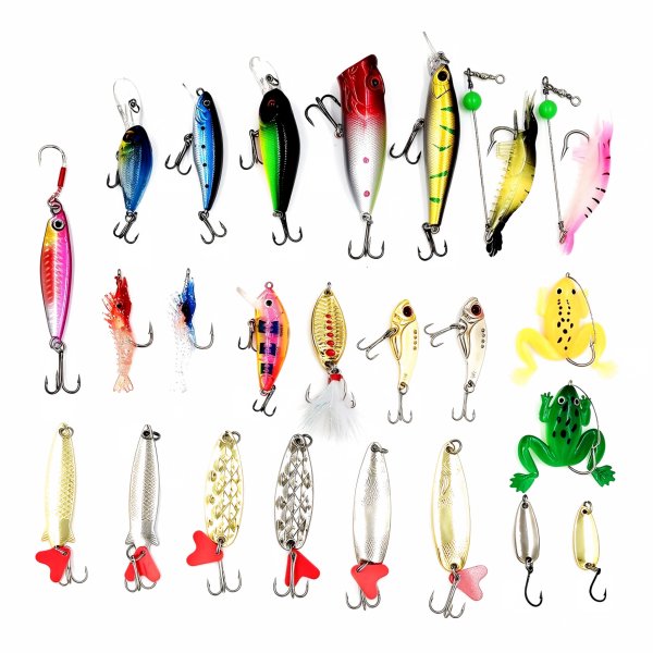 Fiskekalender 2026 - Adventskalender med 24 Fiskedrag & Fiskebeten Fiskekalender 2026 - Adventskalender med 24 Fiskedrag & Fiskebeten