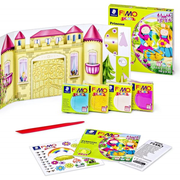 Modellereset Fimo Kids Form&Play - Prinsessa Modellereset Fimo Kids Form&Play - Prinsessa