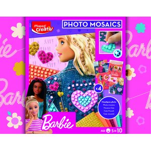 Barbie - Maped - Foto mosaik (5+ r)