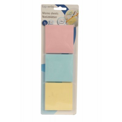 Sticky Notes Kvadrat - Pastell