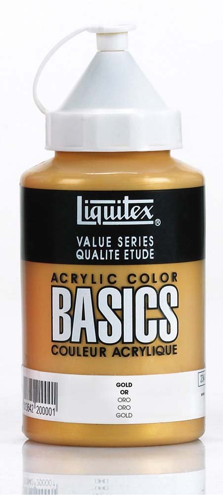 Akrylfärg Liquitex 400 ml - 234 Gold - Akrylfärger, Konstnärsfärger