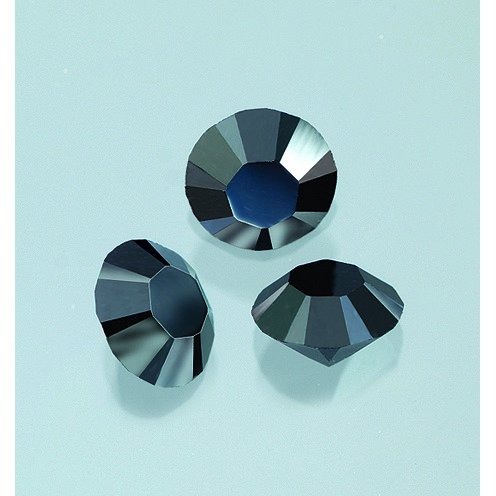Ädelstenar Swarovski ø 5 mm - jet 10-pack - Swarowski-stenar, Stenar & ädelstenar, Pyssla