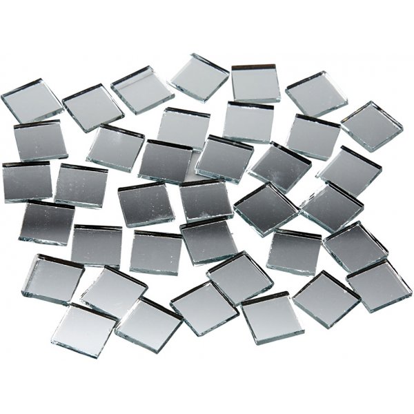 Spegelmosaik - 10 x 10 mm - 500 st Spegelmosaik - 10 x 10 mm - 500 st