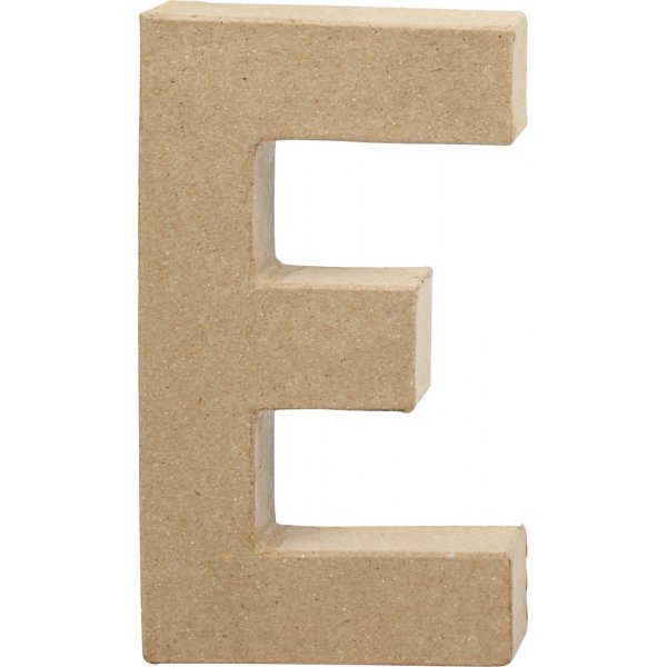 Pappbokstav - E - 5 cm Pappbokstav - E - 5 cm