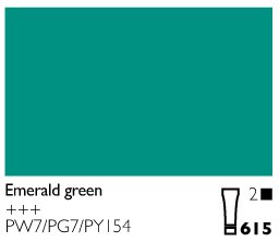 Cobra 40 ml Emerald Green - Oliefarver, Kunstnerfarver