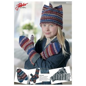 Stickmönster - Mössa, fingervante, tumvante och socka Stickmönster - Mössa, fingervante, tumvante och socka