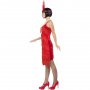 1920-tals Flapper Shimmy maskeraddrkt - Small