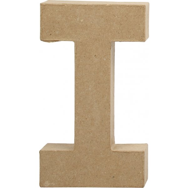 Pappbokstav - I - 6 cm Pappbokstav - I - 6 cm