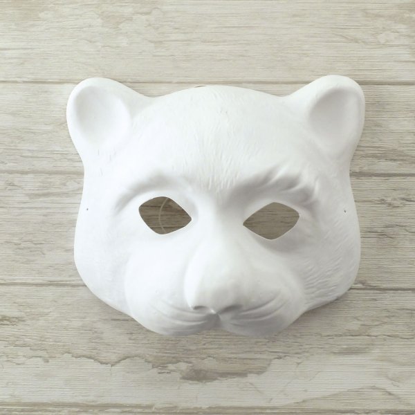 Halv ansiktsmask katt Halv ansiktsmask katt