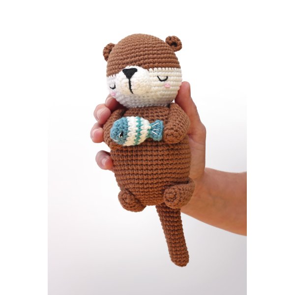 Musikalisk amigurumi utter - virkningskit Musikalisk amigurumi utter - virkningskit