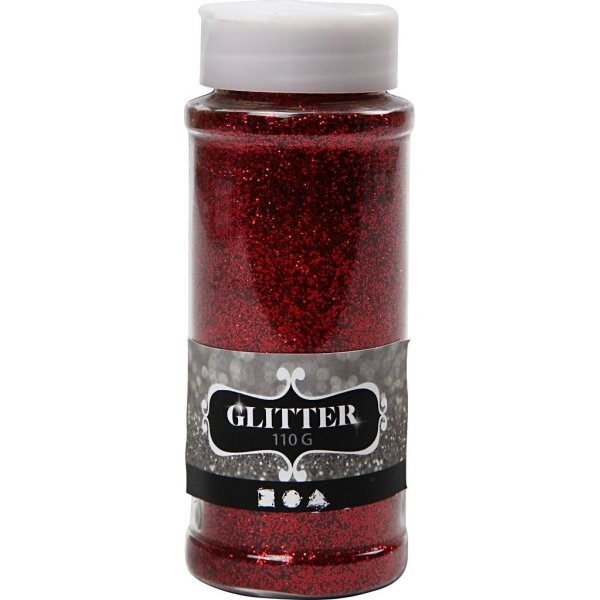 Glitter - rd - 110 g