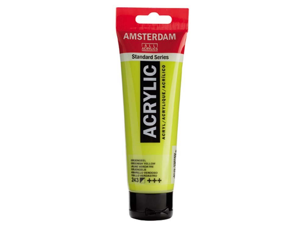 Amsterdam Akrylmaling 120 ml - Grønlig Gul - Akrylfarver, Kunstnerfarver
