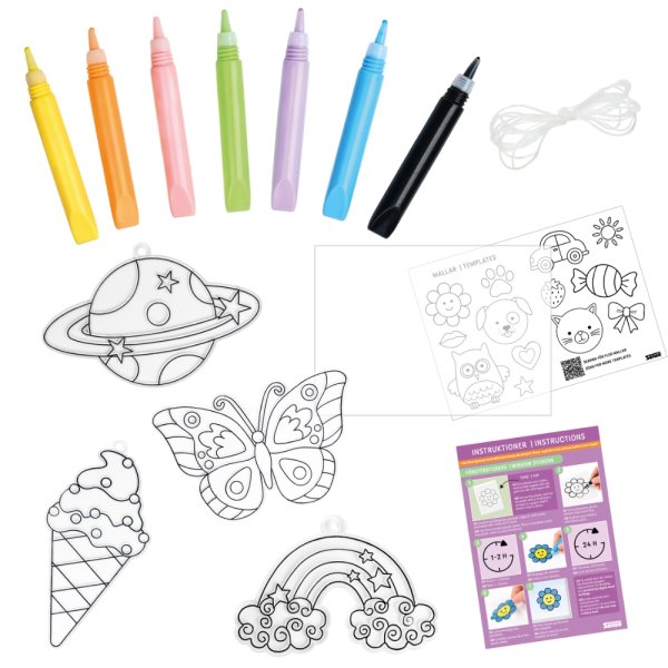 Solfångare och fönsterstickers Sense - DIY-kit Solfångare och fönsterstickers Sense - DIY-kit