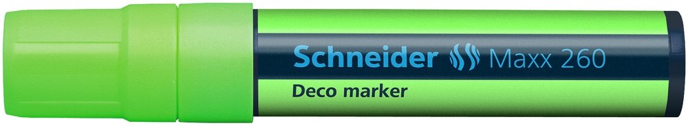 Maxx 260 Chalk Marker (5 + 15 mm) - Neon Grøn - Markørpenne, Penne, Penne, kridt & tusch