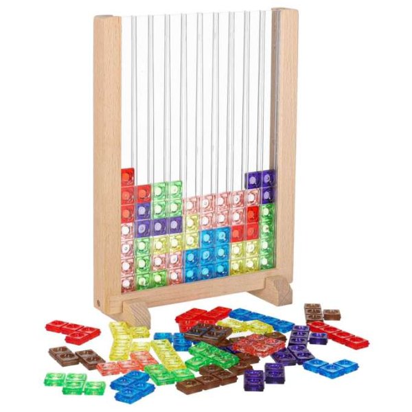 Logikspel stående blockpussel 24 x 18 cm - 42 delar Logikspel stående blockpussel 24 x 18 cm - 42 delar