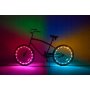 LED cykelbelysning hjul 213 cm flerfärgad - batteridriven LED cykelbelysning hjul 213 cm flerfärgad - batteridriven