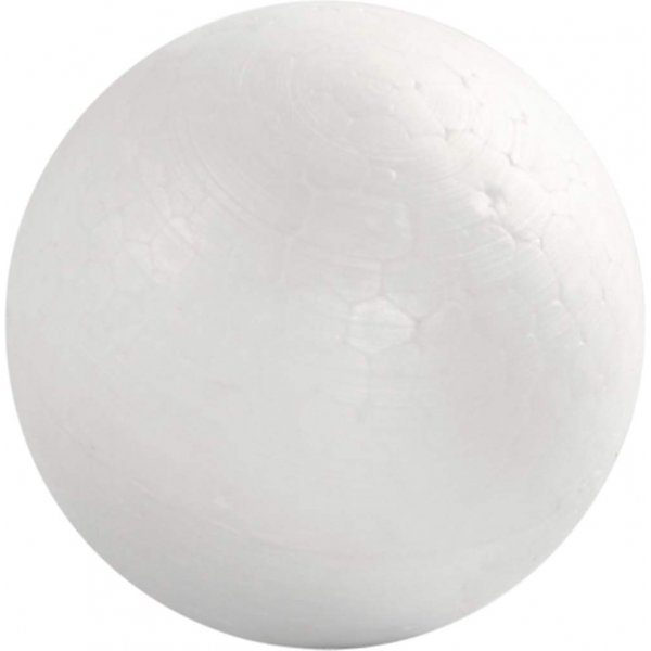 Kulor av frigolit - vit - Ø6 cm - 50 st Kulor av frigolit - vit - Ø6 cm - 50 st
