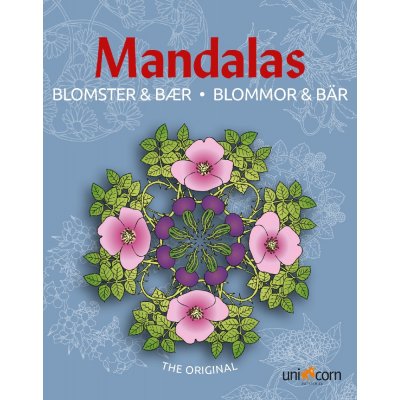 Malebok Mandalas - Blomster & br