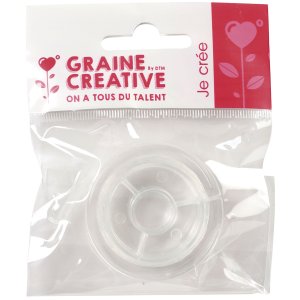 Transparent elastisk nylontr�d 5 m, � 0,5 mm