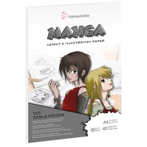Markerblock Manga Hahnemühle 80g - A4 Markerblock Manga Hahnemühle 80g - A4