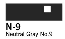 Copic Marker - N9 - Neutral Gray Nr.9 - Tuschpenne, Penne, Penne, kridt & tusch