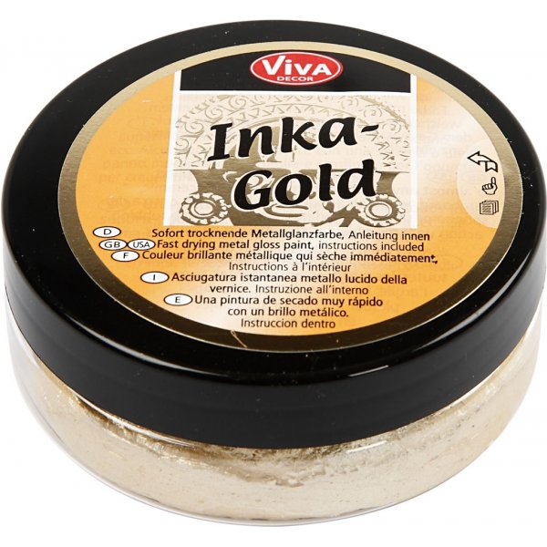 Inka Gold - ljusguld - 50 ml Inka Gold - ljusguld - 50 ml