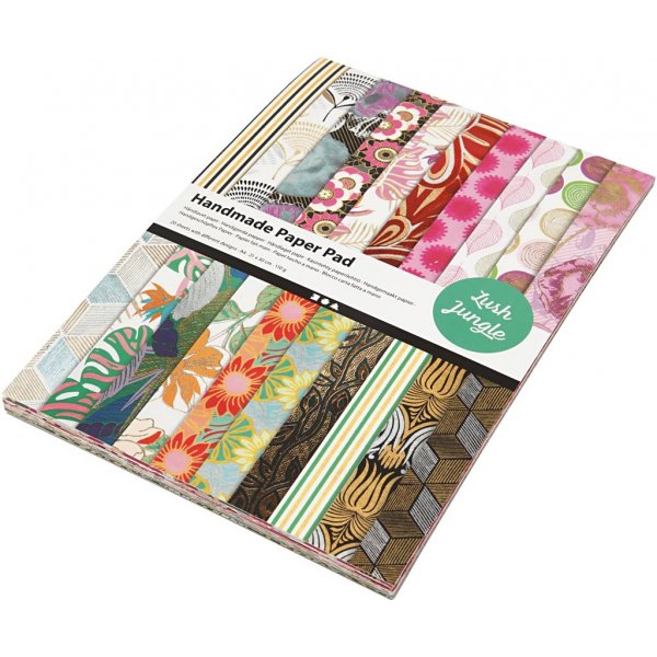 Handgjort Papper - A4 - 20 ark Handgjort Papper - A4 - 20 ark